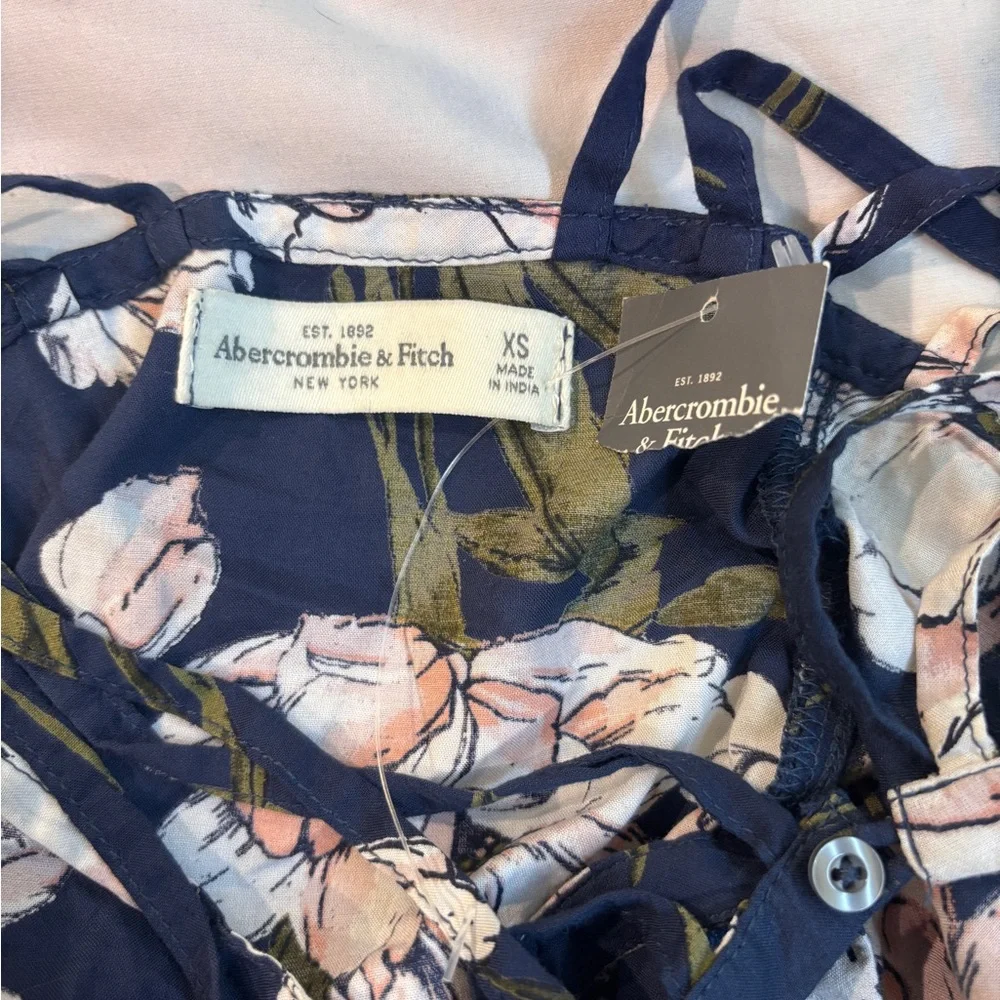 A&F floral maxi dress